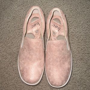 B.O.C Zamora Rose Gold Slipon Sneakers